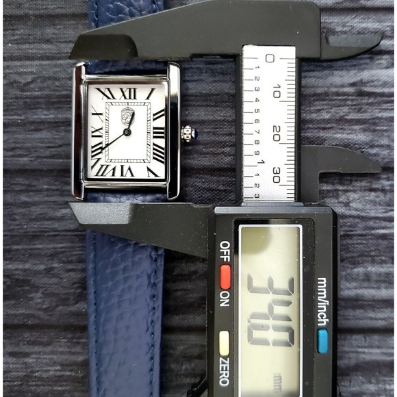 Classic Pierre Lucerne 1888 Swiss Inspired Mens Iconic Designer Tank Dress Watch - Picture 11 of 12